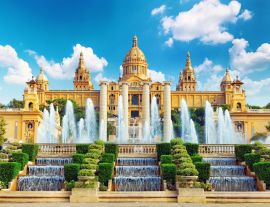 Lais Puzzle - Nationalmuseum in Barcelona, Placa De Espanya, Spanien - 1.000 Teile