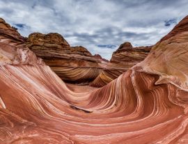 Lais Puzzle - Die Wave-Felsformation, Paria Canyon Vermillion Cliffs, Coyote Buttes, Page, Arizona, USA - 1.000 Teile