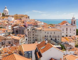Lais Puzzle - Panoramablick über die Dächer der Alfama, Lissabon, Portugal - 1.000 Teile