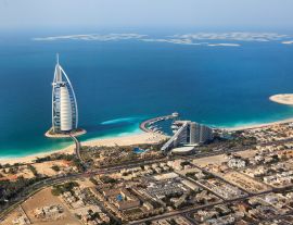 Lais Puzzle - Dubai, UAE, Burj Al Arab von oben - 1.000 Teile