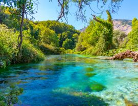 Lais Puzzle - Quelle des blauen Auges bei Sarande, Albanien - 1.000 Teile