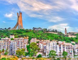 Lais Puzzle - Märtyrer-Denkmal für die im algerischen Unabhängigkeitskrieg gefallenen Helden. Algier - 1.000 Teile