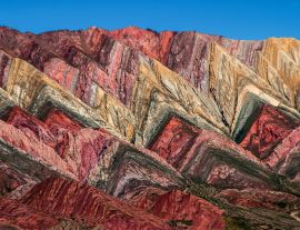 Lais Puzzle - Blick auf die farbenprächtige Serranía de Hornocal bei Humahuaca im Norden von Argentinien - 1.000 Teile
