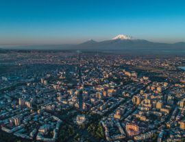 Lais Puzzle - Drohnenaufnahme von Eriwan, Armenien - 1.000 Teile