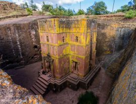 Lais Puzzle - In den Fels gehauene Kirchen von Lalibela, Äthiopien - 1.000 Teile