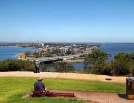 Lais Puzzle - Skyline der Stadt Perth vom Kings Park aus, Perth, Australien - 1.000 Teile