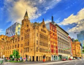 Lais Puzzle - Historisches Gebäude in Melbourne in der Flinders Street - Australien - 1.000 Teile
