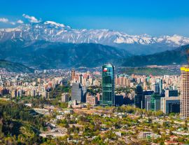 Lais Puzzle - Stadtansicht von Santiago de Chile aus der Luft - 1.000 Teile