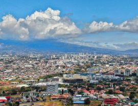 Lais Puzzle - Luftaufnahme von San Jose, Costa Rica von Escazu aus - 1.000 Teile