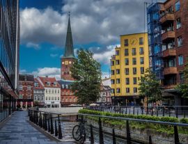 Lais Puzzle - Gebäude in Aarhus Dänemark - 1.000 Teile