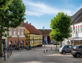 Lais Puzzle - Alte Straßen in Grenaa, Dänemark - 1.000 Teile
