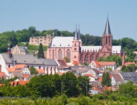 Lais Puzzle - Stadtansicht des mittelalterlichen Oppenheim am Rhein - 1.000 Teile