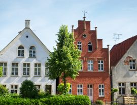 Lais Puzzle - Gebäude an der Kirchstraße in Warendorf, Nordrhein-Westfalen - 1.000 Teile