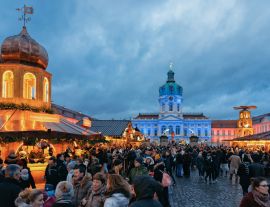Lais Puzzle - Nächtlicher Weihnachtsmarkt beim Schloss Charlottenburg Winter Berlin Deutschland - 1.000 Teile