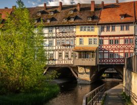 Lais Puzzle - Erfurter Altstadt, Ziradelle und Krämerbrücke - 1.000 Teile