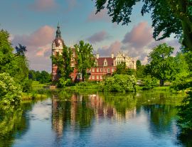 Lais Puzzle - Schloss Bad Muskau in einer wunderschönen Parkanlage - 1.000 Teile