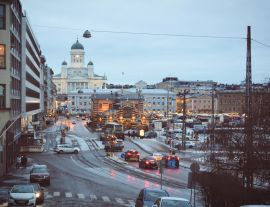Lais Puzzle - Helsinki, Finnland, im Winter - 1.000 Teile