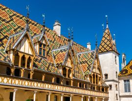 Lais Puzzle - Architektur der historischen Hospize von Beaune, Frankreich - 1.000 Teile