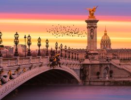 Lais Puzzle - Brücke Alexandre III, Paris, Frankreich - 1.000 Teile