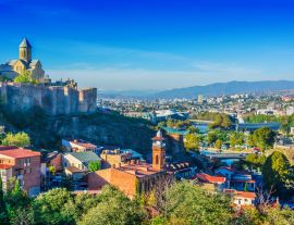 Lais Puzzle - Panoramablick auf Tiflis, Georgien - 1.000 Teile