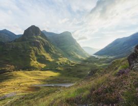 Lais Puzzle - Panoramablick auf Glencoe, nahe Fort William, Highland, Schottland, UK - 1.000 Teile