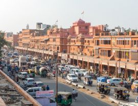 Lais Puzzle - Tripolia Bazar Jaipur Rajasthan Indien - 1.000 Teile