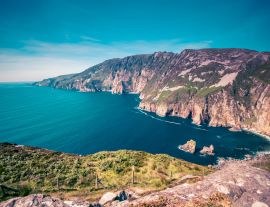 Lais Puzzle - Die Slieve League Cliffs (Sliabh Liag Cliffs) gehören zu den höchsten Meeresklippen Europas und liegen an der Südwestküste der Grafschaft Donegal, Irland. - 1.000 Teile