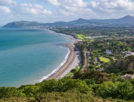 Lais Puzzle - Blick vom Killiney Hill über die Bucht von Dublin, Irland - 1.000 Teile