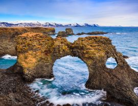 Lais Puzzle - Natürliches Felsentor in Arnarstapi, Halbinsel Snafellsnes, Island - 1.000 Teile