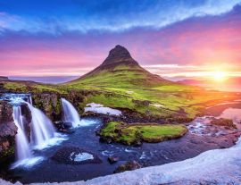 Lais Puzzle - Kirkjufell bei Sonnenaufgang in Island - 1.000 Teile