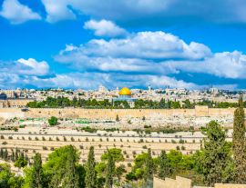 Lais Puzzle - Jerusalem vom Ölberg aus gesehen, Israel - 1.000 Teile