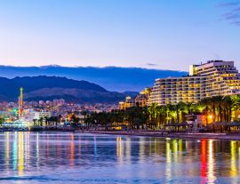 Lais Puzzle - Sonnenuntergangsansicht von Eilat in Israel - 1.000 Teile