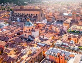 Lais Puzzle - Stadtansicht aus der Luft vom Turm der Altstadt von Bologna in Italien - 1.000 Teile