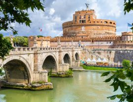 Lais Puzzle - Engelsburg und Brücke über den Tiber in Rom - 1.000 Teile