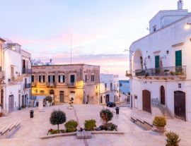 Lais Puzzle - Stadtzentrum von Ostuni, Apulien, Italien - 1.000 Teile