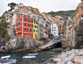 Lais Puzzle - Riomaggiore Dorf in Cinque Terre Italien - 1.000 Teile