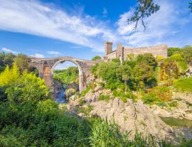 Lais Puzzle - Vulci (Italien) - etruskische Ruinenstadt in der Region Latium, am Fluss Fiora und in der Landschaft Maramma - 1.000 Teile