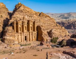 Lais Puzzle - Klostergrabmal in Petra, Jordanien - 1.000 Teile