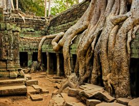 Lais Puzzle - Die antiken Ruinen von Angkor Wat in Kambodscha - 1.000 Teile