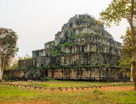 Lais Puzzle - Pyramide des antiken Komplexes Koh Ker, Kambodscha - 1.000 Teile