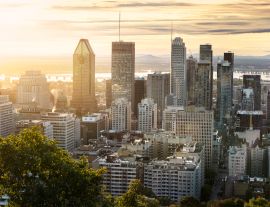 Lais Puzzle - Skyline von Montreal vom Mont Royal aus - 1.000 Teile