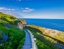 Lais Puzzle - Signal Hill Walkway in St. John Neufundland, Kanada mit blauem Himmel im Hintergrund im Sommer - 1.000 Teile