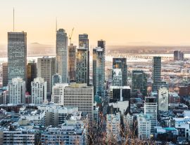Lais Puzzle - Montreal bei Sonnenaufgang von der Spitze des Mount Royal, Quebec, Kanada - 1.000 Teile