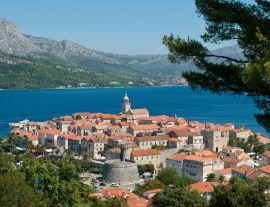 Lais Puzzle - Blick von oben auf die Altstadt, Korcula, Kroatien - 1.000 Teile