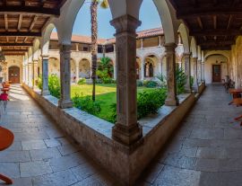 Lais Puzzle - Kreuzgang der Kirche und des Klosters des Heiligen Franziskus in Pula, Kroatien - 1.000 Teile