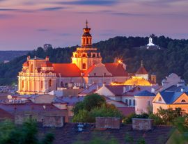 Lais Puzzle - Vilnius. Luftaufnahme der Stadt - 1.000 Teile