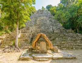 Lais Puzzle - Fragment einer Maya-Pyramide in Coba. Mexiko - 1.000 Teile