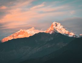 Lais Puzzle - Wunderschöne Filmkulisse der Annapurna-Gebirgskette in Nepal, gesehen vom Ghorepani Poonhill - 1.000 Teile