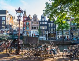 Lais Puzzle - Das schöne Grachtenviertel in Amsterdam - der perfekte Ort zum Entspannen - 1.000 Teile