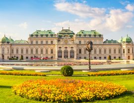 Lais Puzzle - Frontalansicht des Schlosses Belvedere, Wien, Österreich - 1.000 Teile